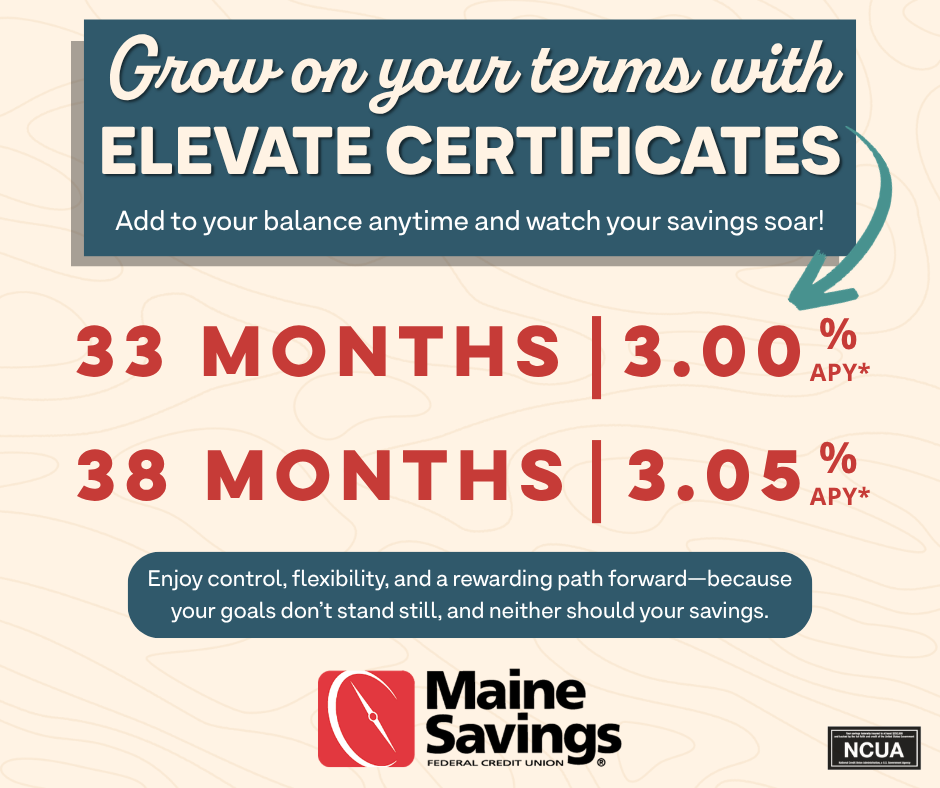 Grow on Your Terms with Elevate Certificates: Add to Your Balance Anytime and Watch Your Savings Soar image