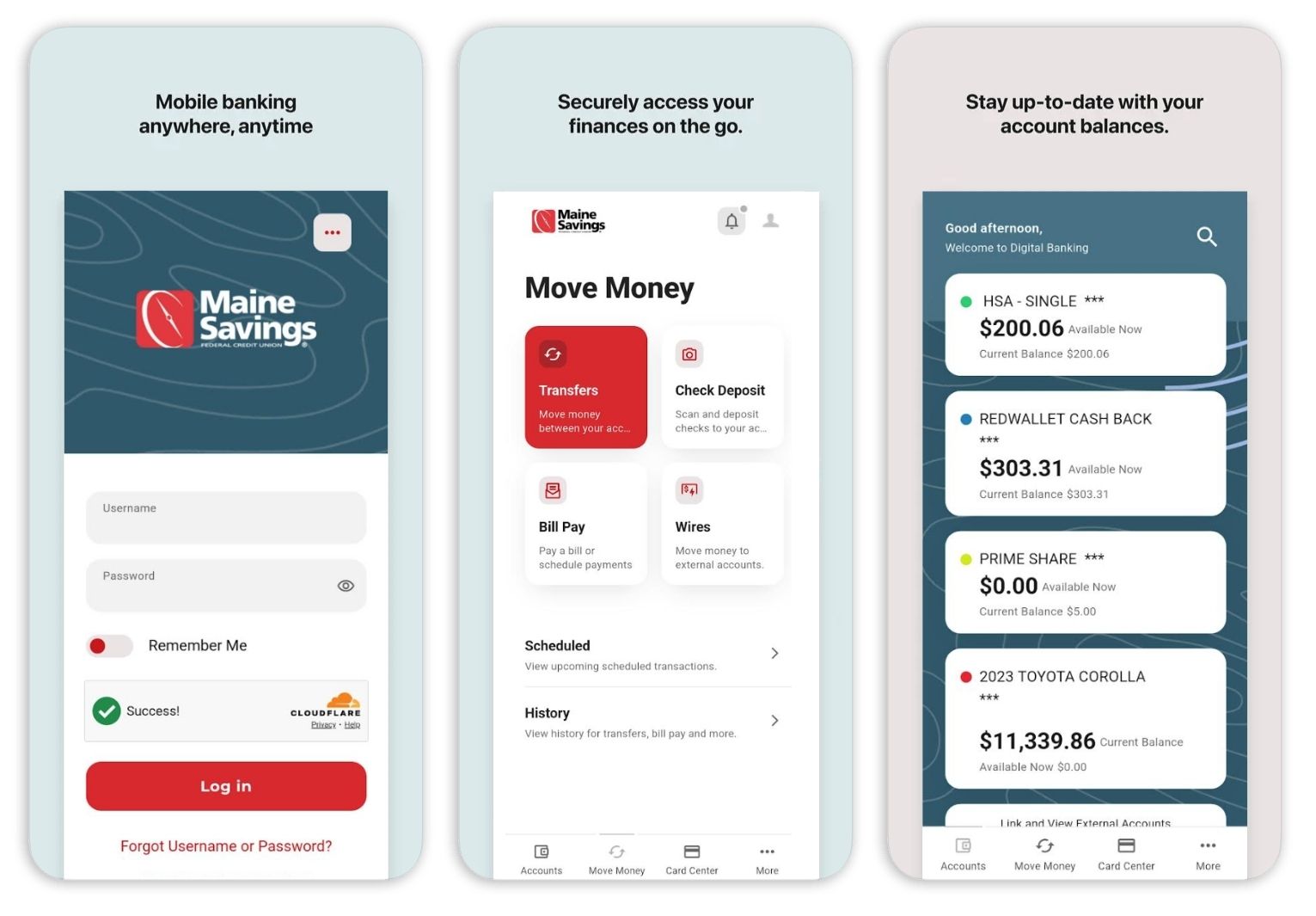 Get all of the benefits of online banking on your mobile device. image